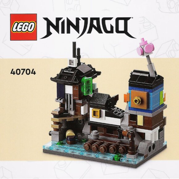 LEGO Lot of 4 Micro Ninjago City Sets 40703 40704 40705 40706 NIB New in Hand - Picture 14 of 16